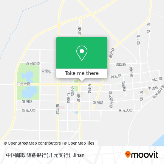 中国邮政储蓄银行(开元支行) map
