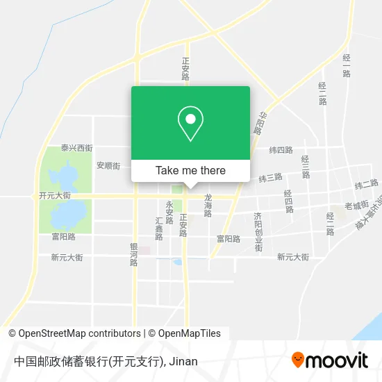 中国邮政储蓄银行(开元支行) map