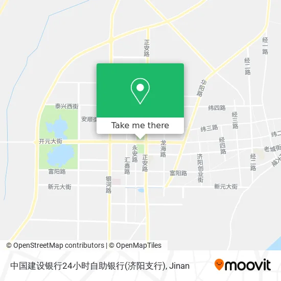 中国建设银行24小时自助银行(济阳支行) map