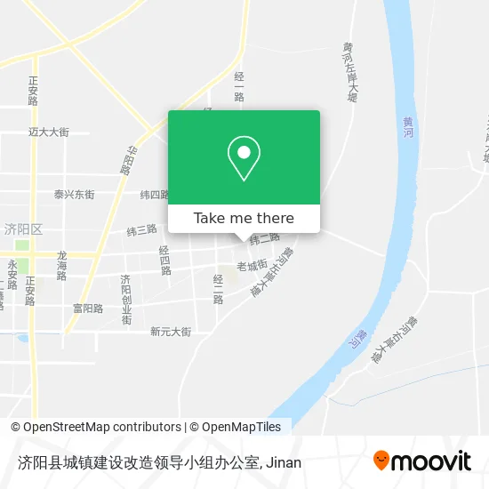 济阳县城镇建设改造领导小组办公室 map