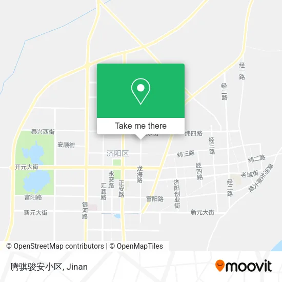 腾骐骏安小区 map