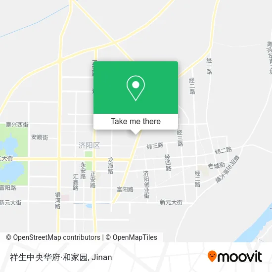 祥生中央华府·和家园 map