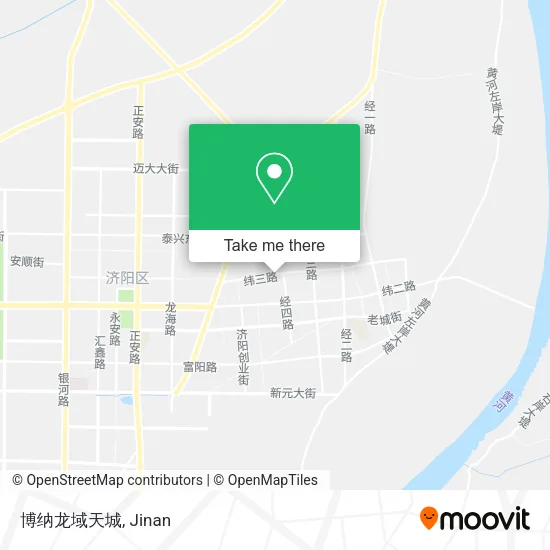 博纳龙域天城 map