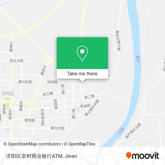 济阳区农村商业银行ATM map