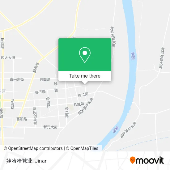 娃哈哈袜业 map