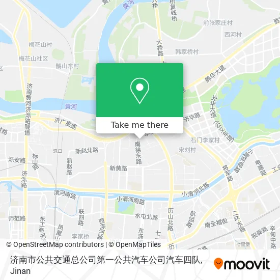 济南市公共交通总公司第一公共汽车公司汽车四队 map