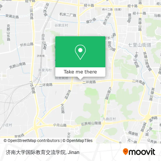 济南大学国际教育交流学院 map