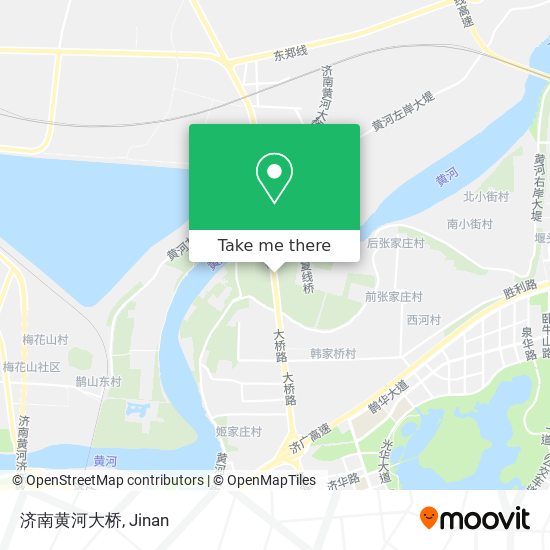 济南黄河大桥 map