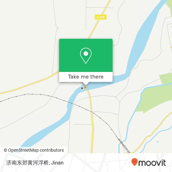 济南东郊黄河浮桥 map