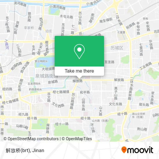 解放桥(brt) map