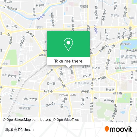 新城宾馆 map