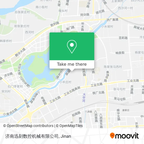 济南迅刻数控机械有限公司 map