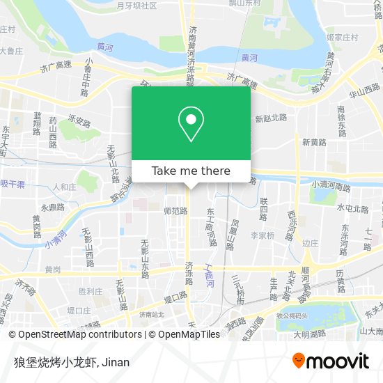 狼堡烧烤小龙虾 map