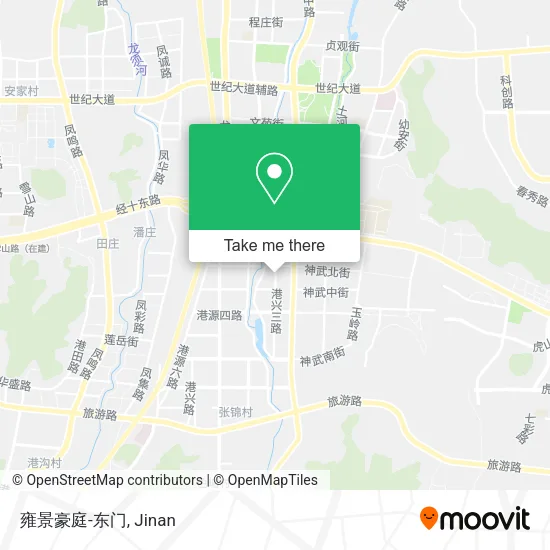 雍景豪庭-东门 map