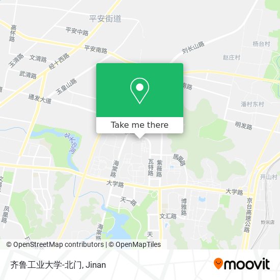 齐鲁工业大学-北门 map