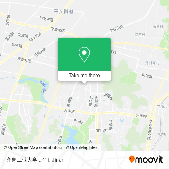 齐鲁工业大学-北门 map