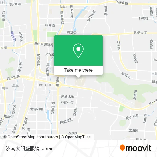 济南大明盛眼镜 map