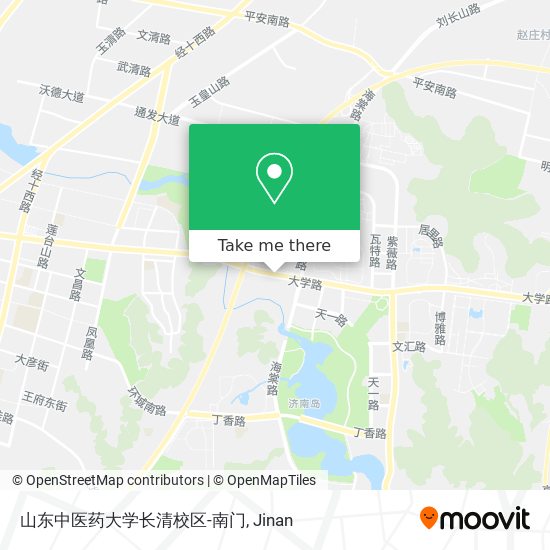 山东中医药大学长清校区-南门 map