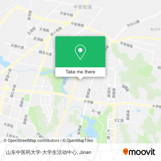 山东中医药大学-大学生活动中心 map