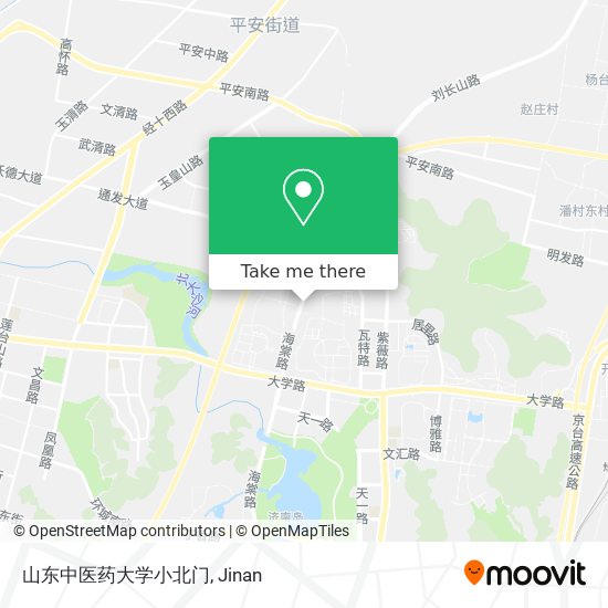 山东中医药大学小北门 map