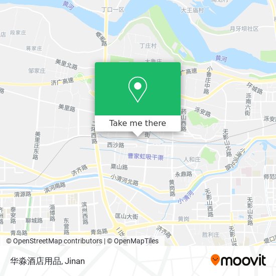 华淼酒店用品 map