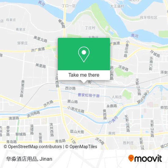 华淼酒店用品 map