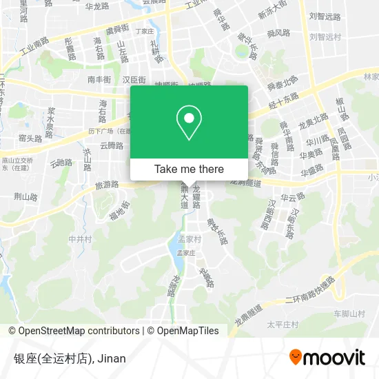 银座(全运村店) map