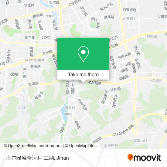 海尔绿城全运村-二期 map