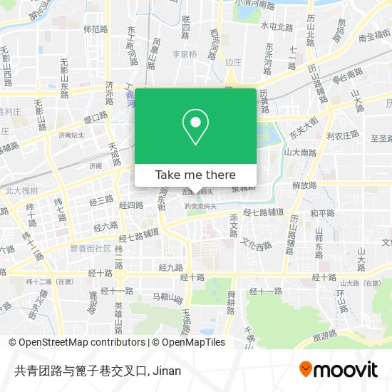 共青团路与篦子巷交叉口 map