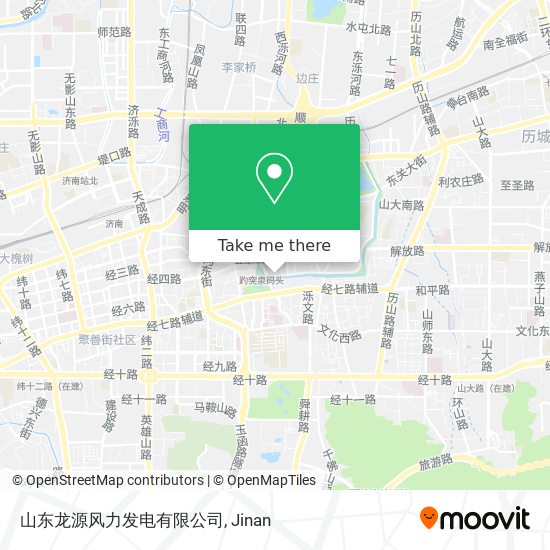 山东龙源风力发电有限公司 map