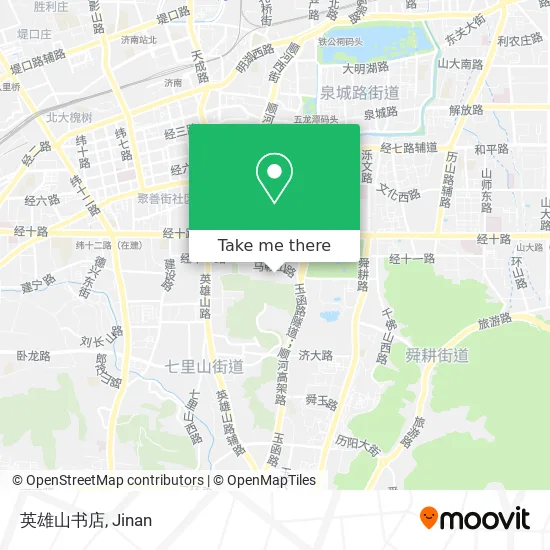 英雄山书店 map