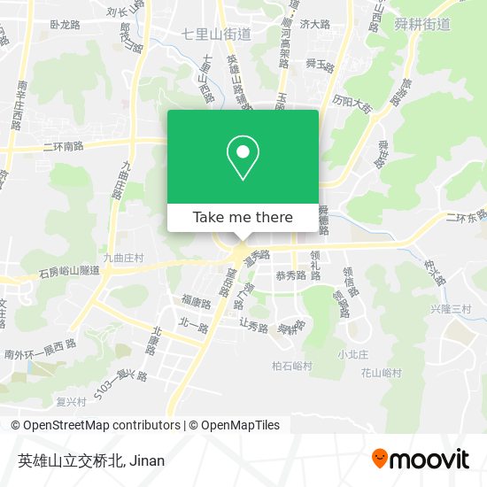 英雄山立交桥北 map