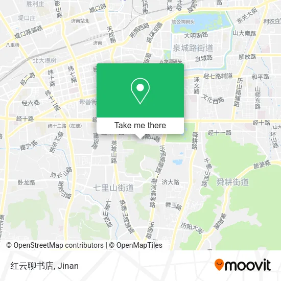 红云聊书店 map