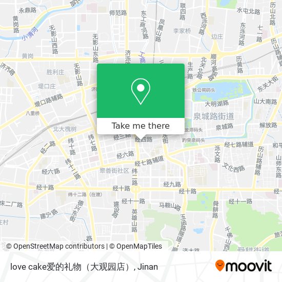 love cake爱的礼物（大观园店） map