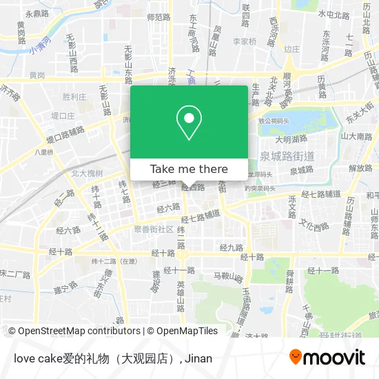 love cake爱的礼物（大观园店） map