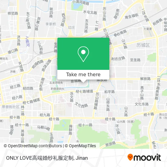 ONLY LOVE高端婚纱礼服定制 map
