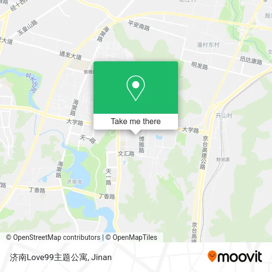 济南Love99主题公寓 map