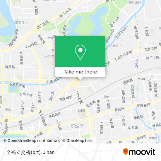 全福立交桥(brt) map