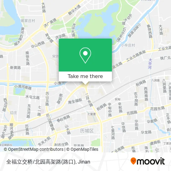 全福立交桥/北园高架路(路口) map