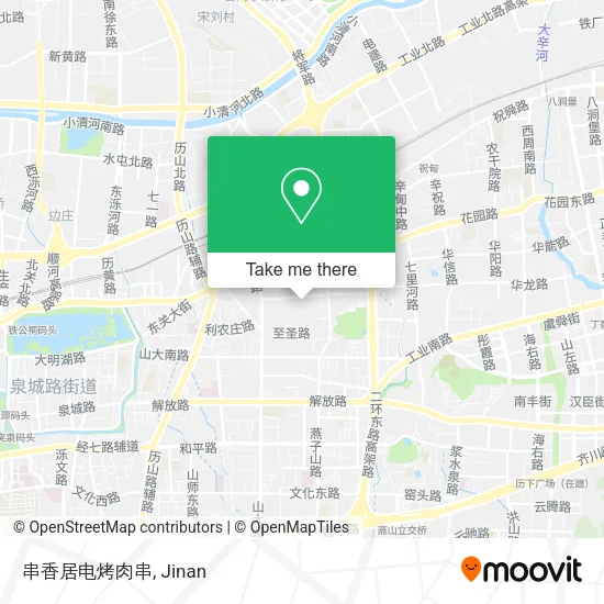 串香居电烤肉串 map