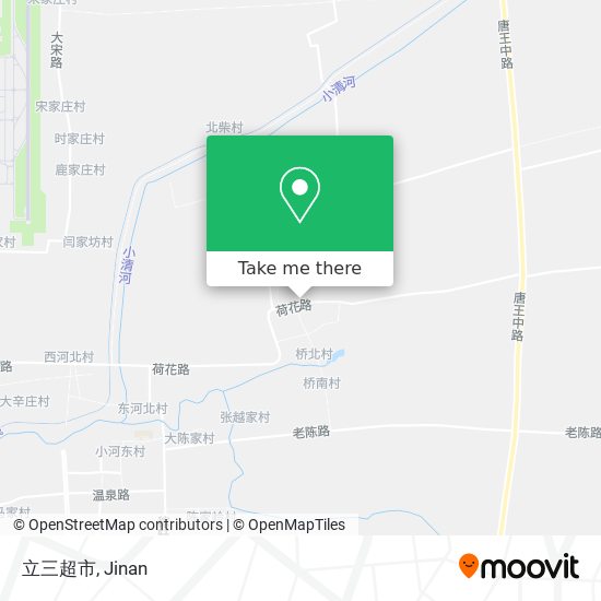 立三超市 map