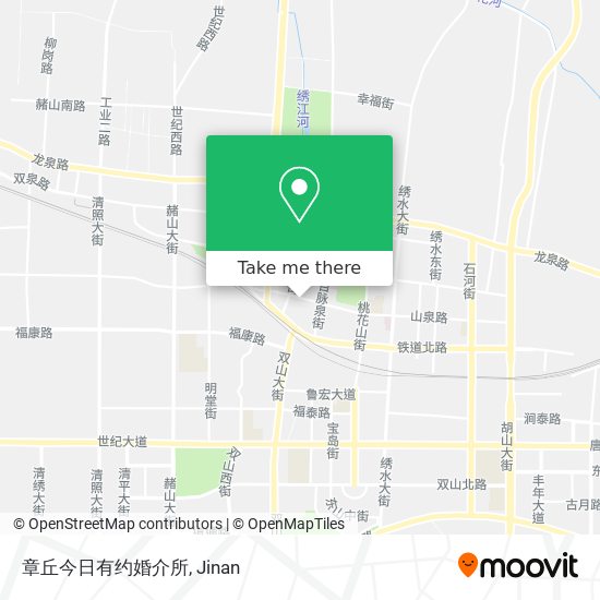 章丘今日有约婚介所 map