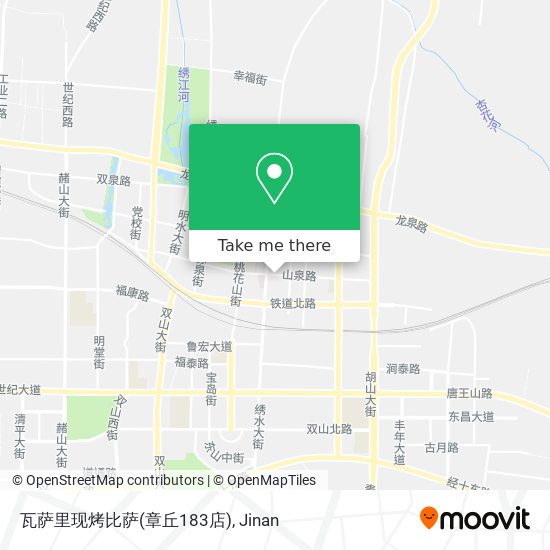 瓦萨里现烤比萨(章丘183店) map