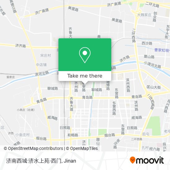 济南西城·济水上苑-西门 map