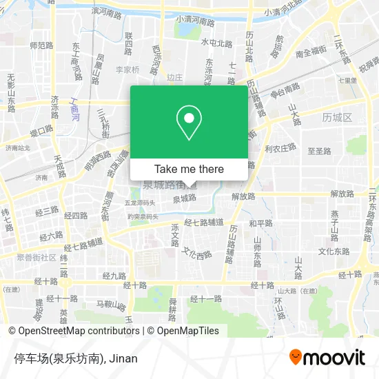 停车场(泉乐坊南) map