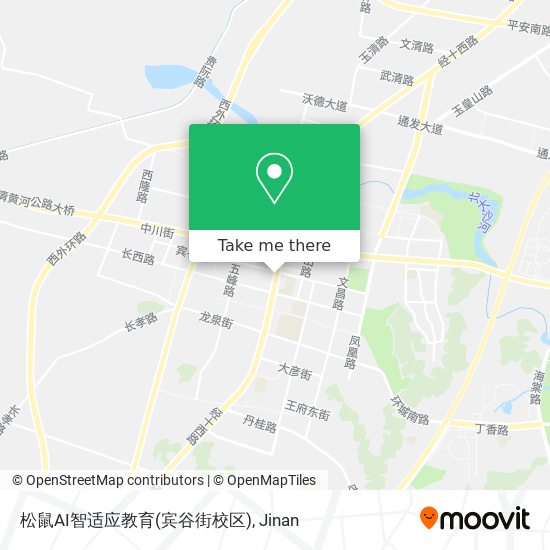 松鼠AI智适应教育(宾谷街校区) map