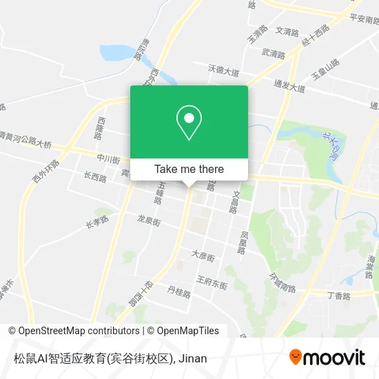 松鼠AI智适应教育(宾谷街校区) map
