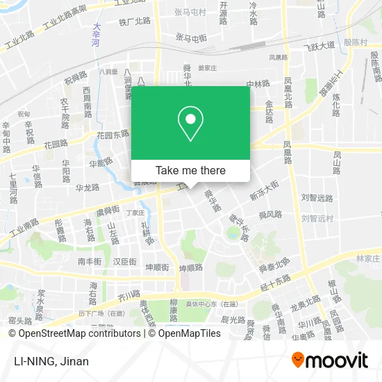 LI-NING map