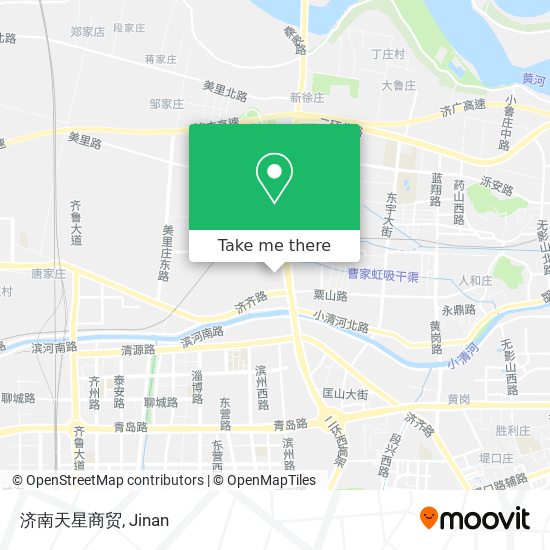 济南天星商贸 map