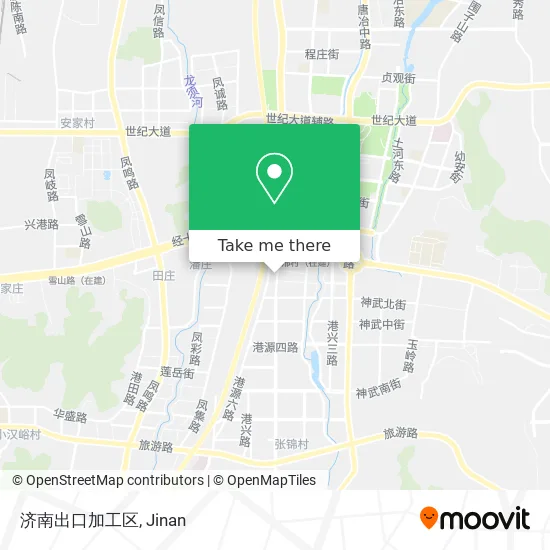 济南出口加工区 map